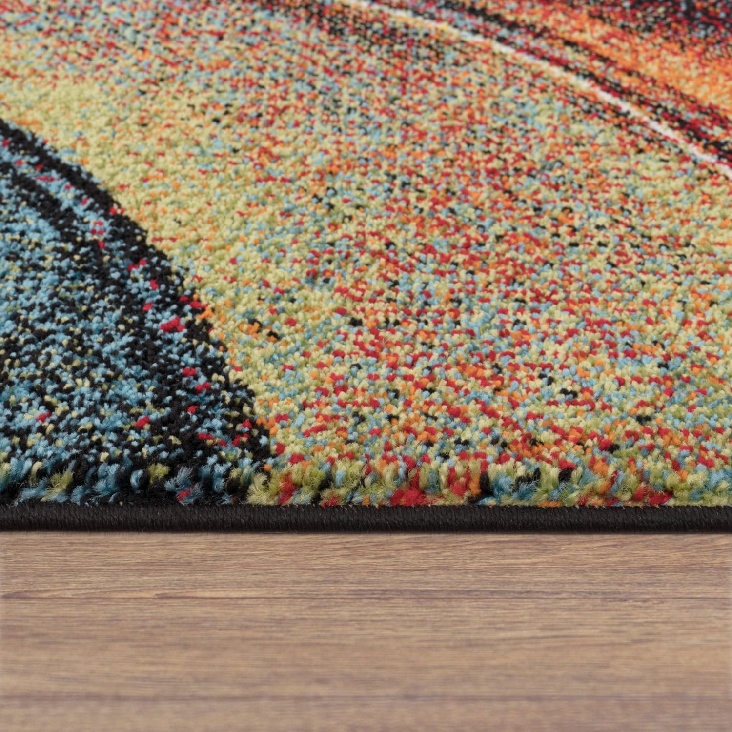 Teppich Canvas Mehrfarbig