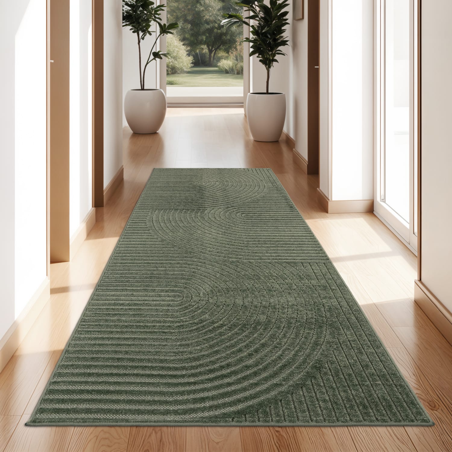 In- & Outdoor-Teppich Cotton Grün