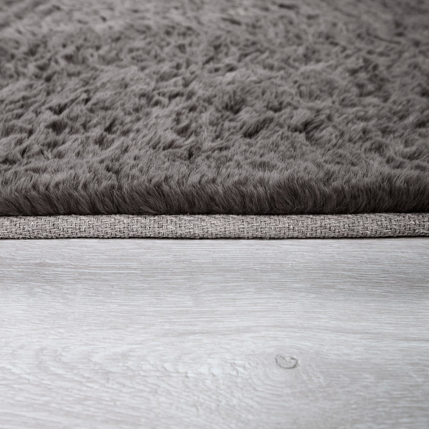 Fell-Teppich Rabbit Charcoal