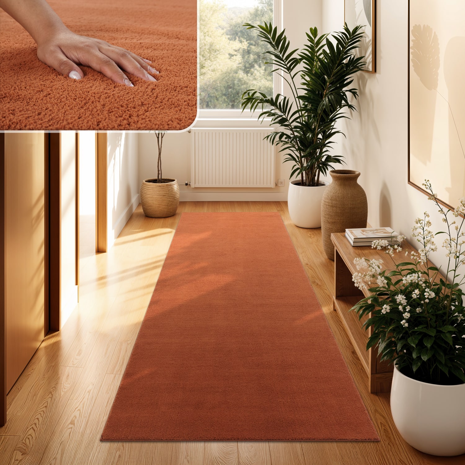 Teppich Cadiz Kupfer