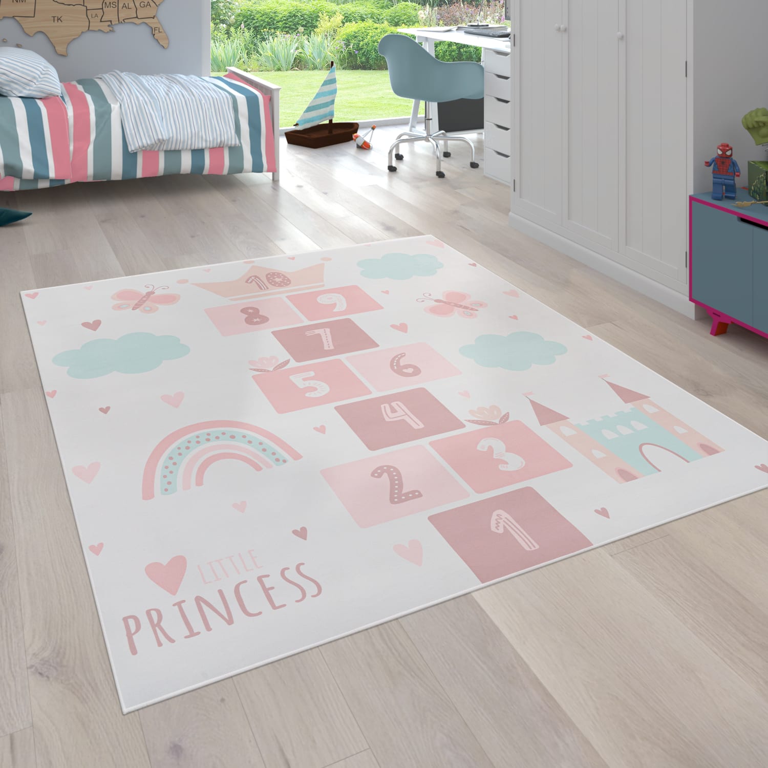 Kinder-Teppich Bino Creme