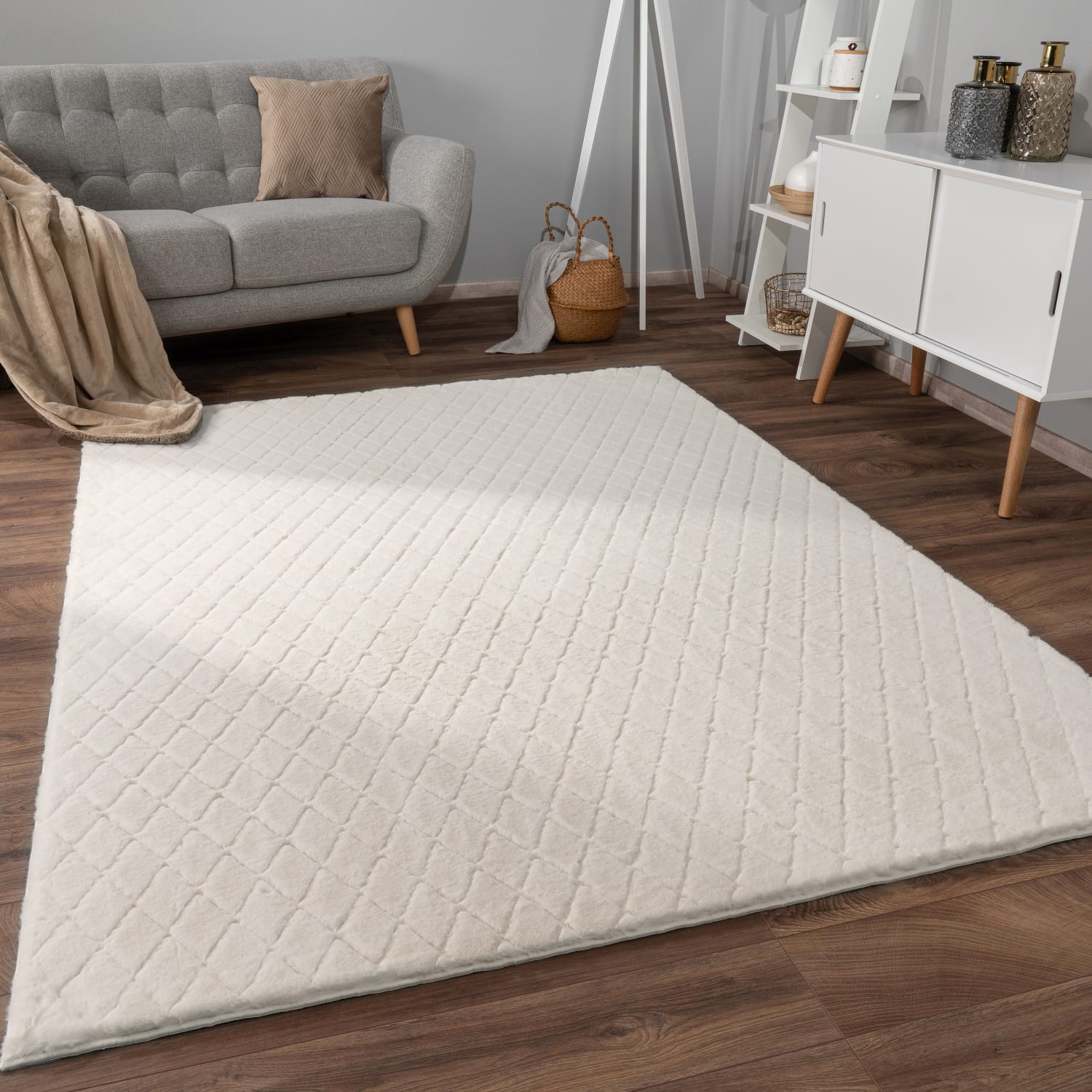 Fell-Teppich Arnheim Creme