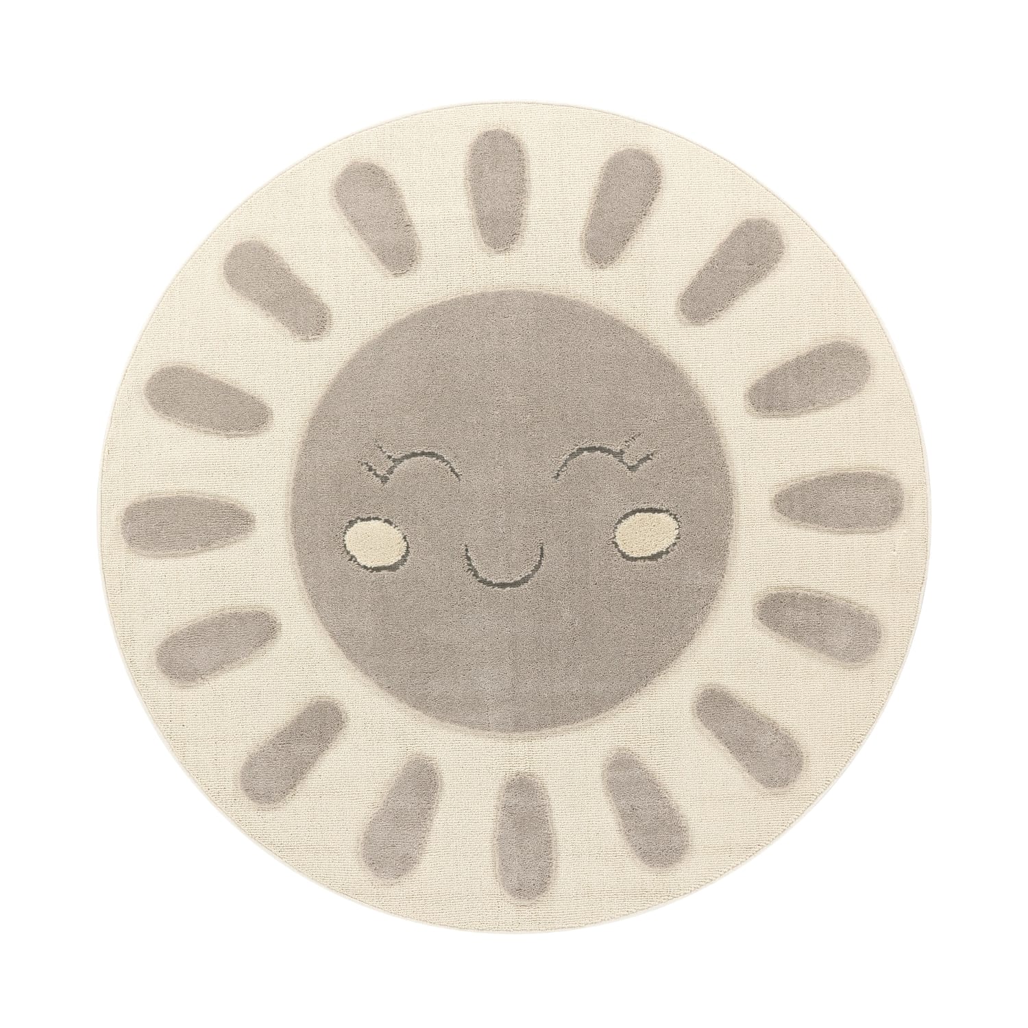 Kinder-Teppich Togo Creme