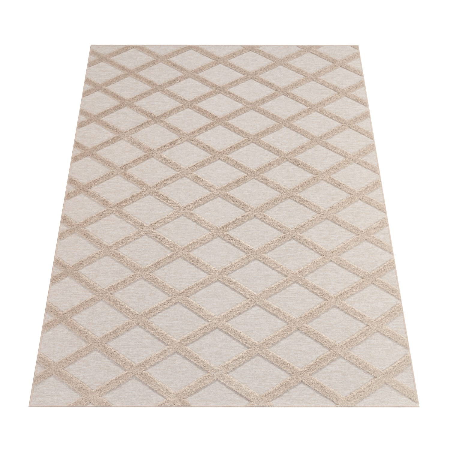 Teppich waschbar Utrecht Beige