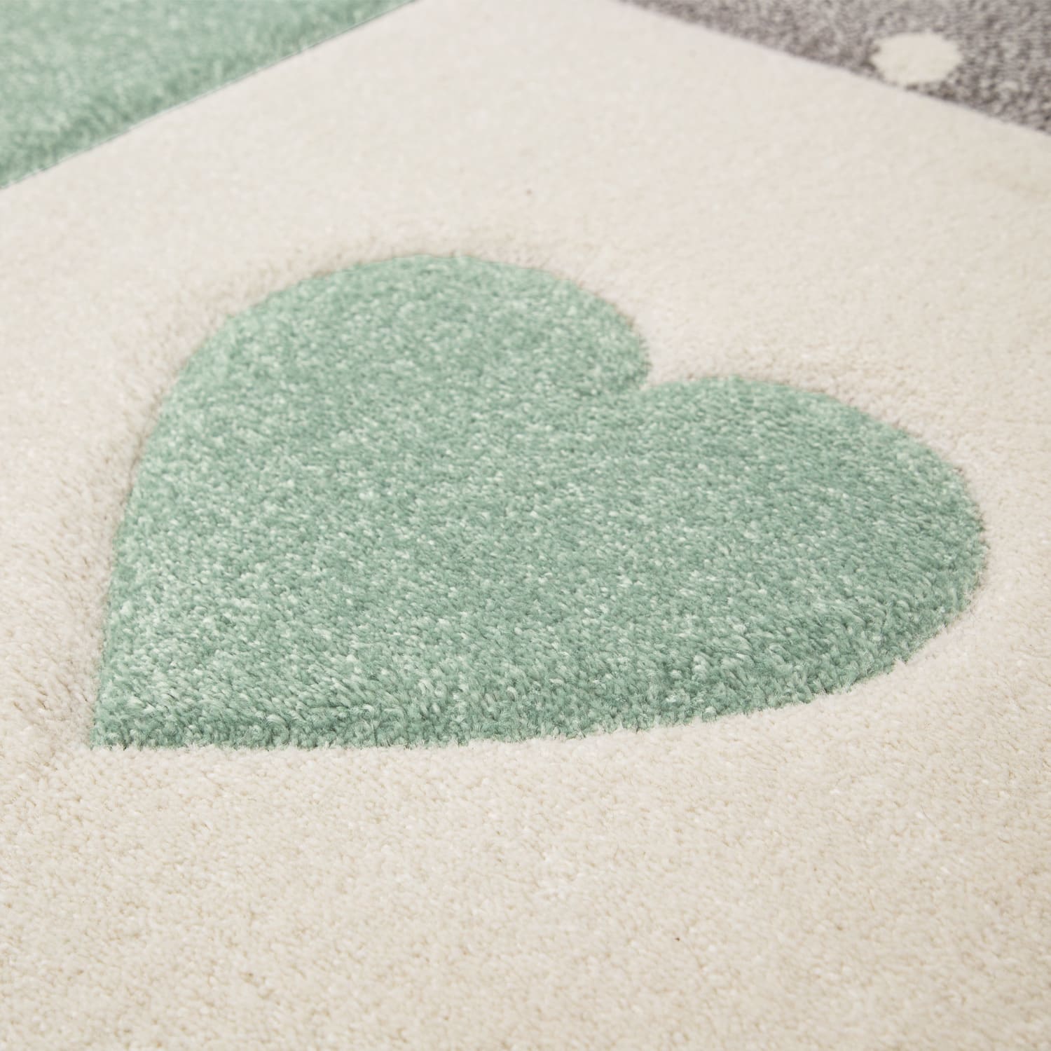 Kinder-Teppich Cosmo Grün