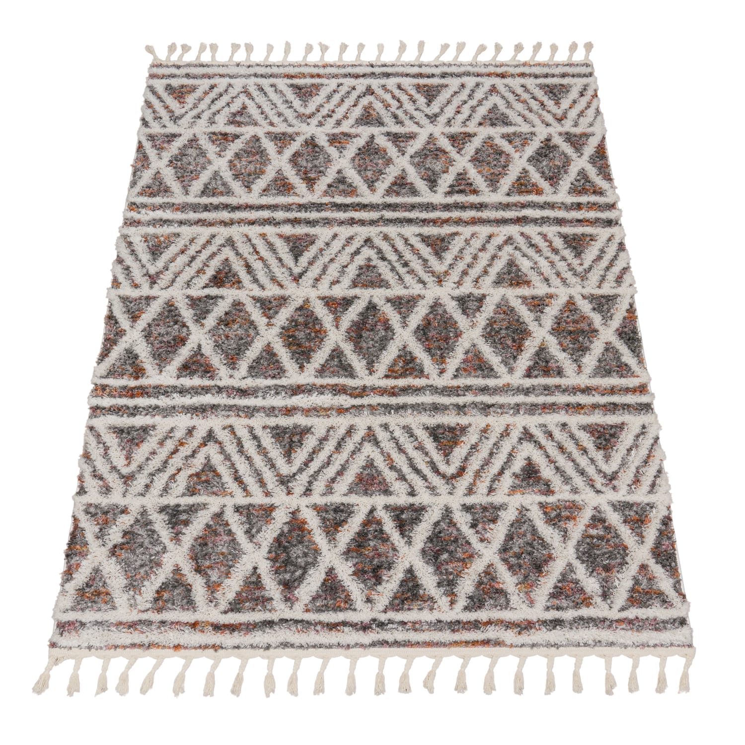 Hochflorteppich Monza Mehrfarbig