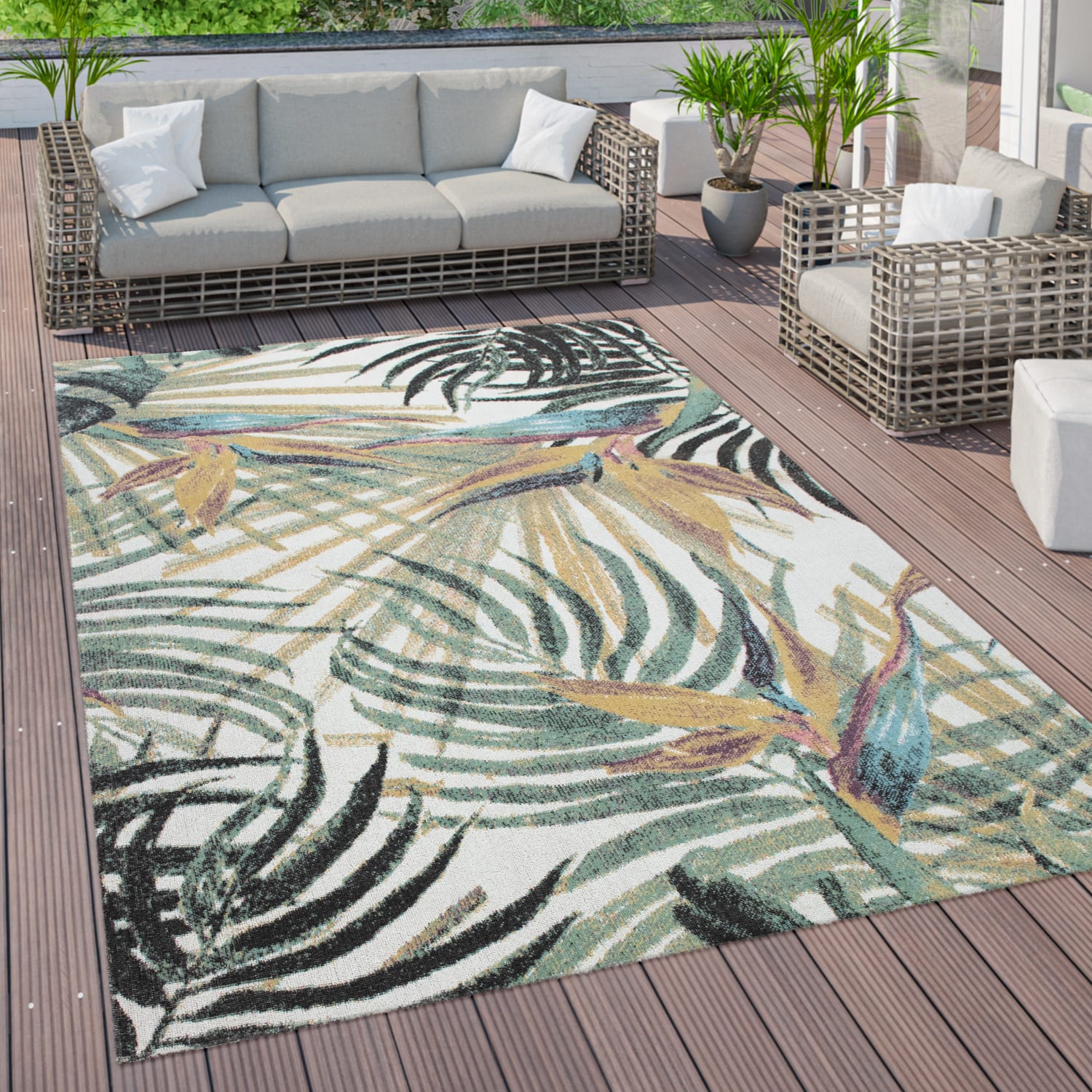 Teppich Neo Mehrfarbig