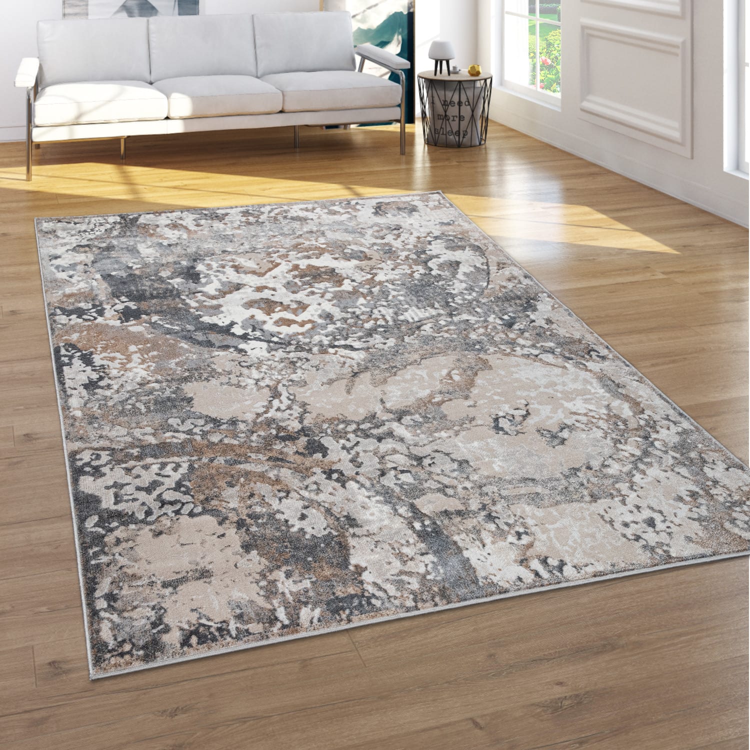 Teppich Neferu Beige