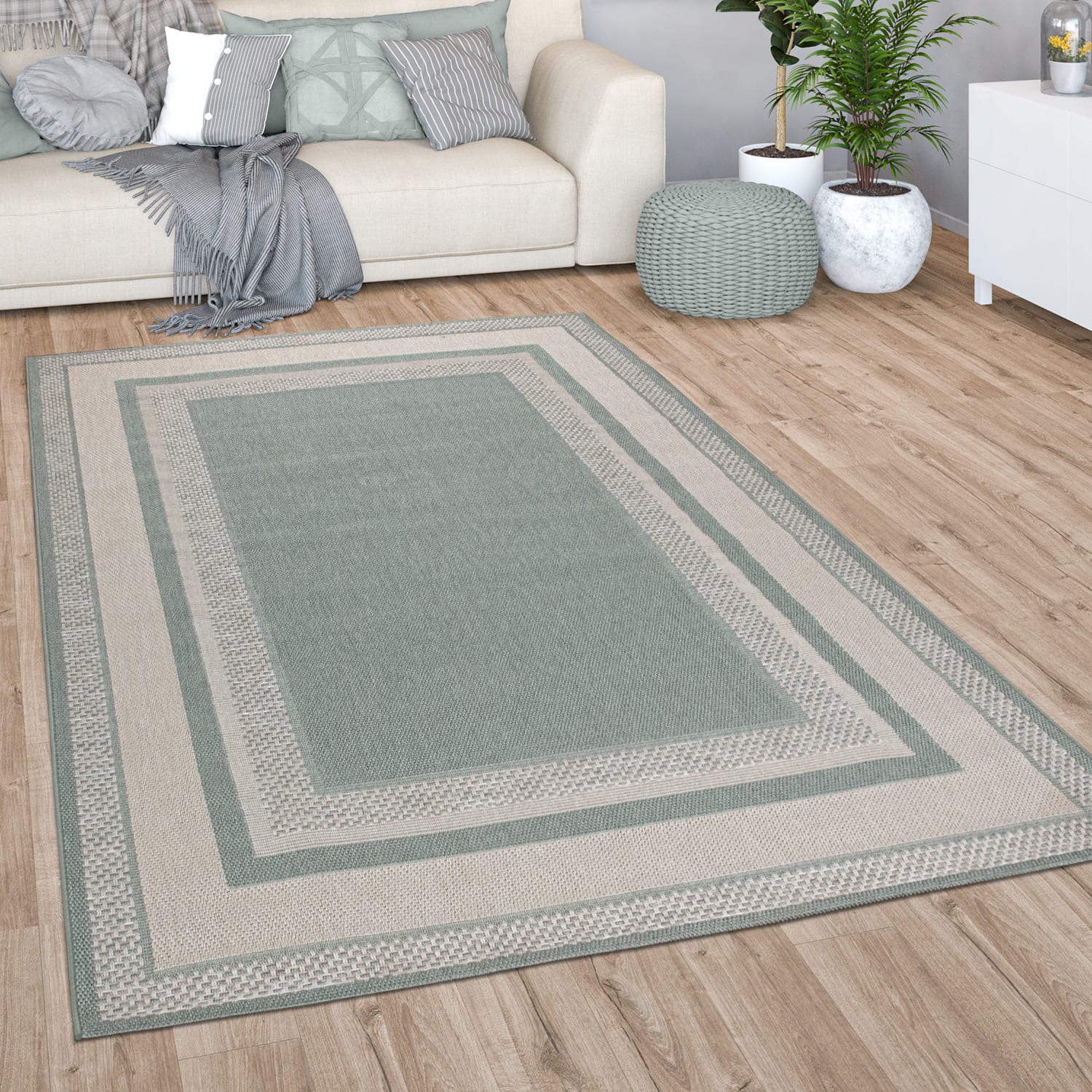 In- & Outdoor-Teppich Vermont Grün