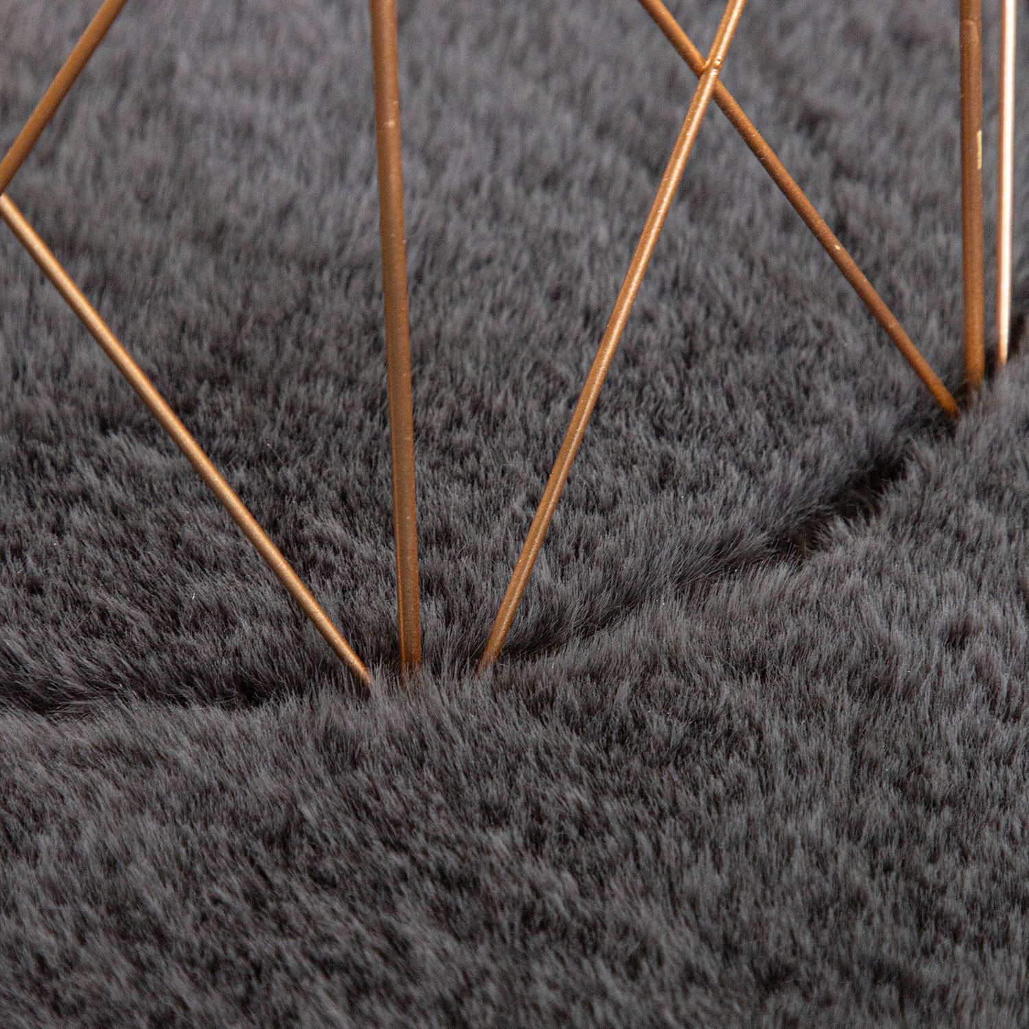 Teppich Comfy Anthrazit