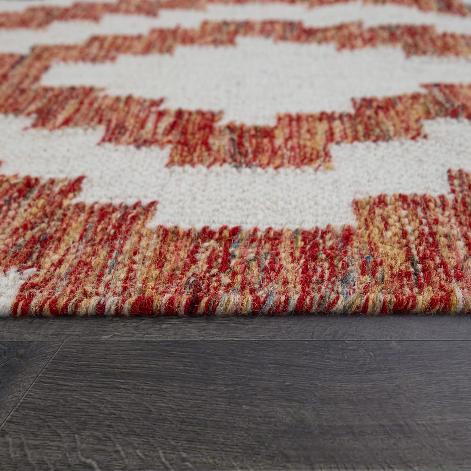 Wollteppich Kenitra Mehrfarbig