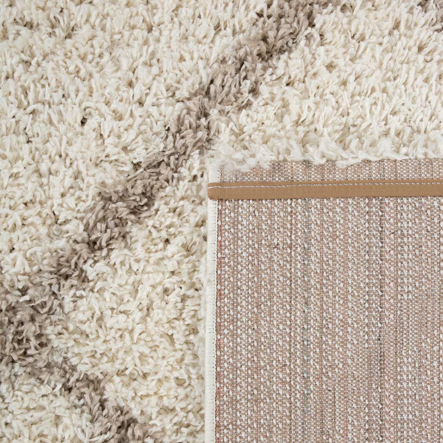 Shaggyteppich Kalmar Beige-Creme