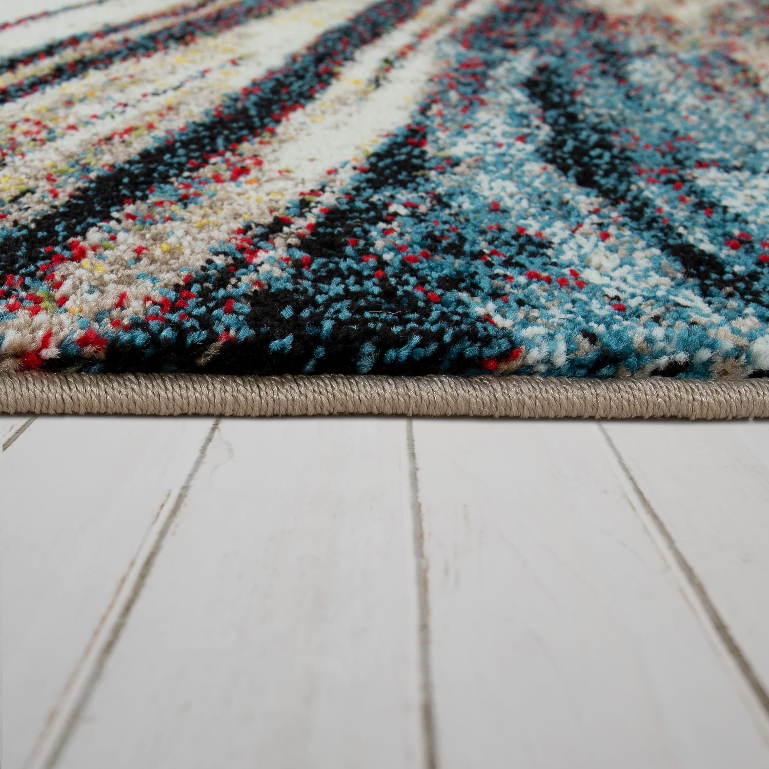 Teppich Saphir Mehrfarbig