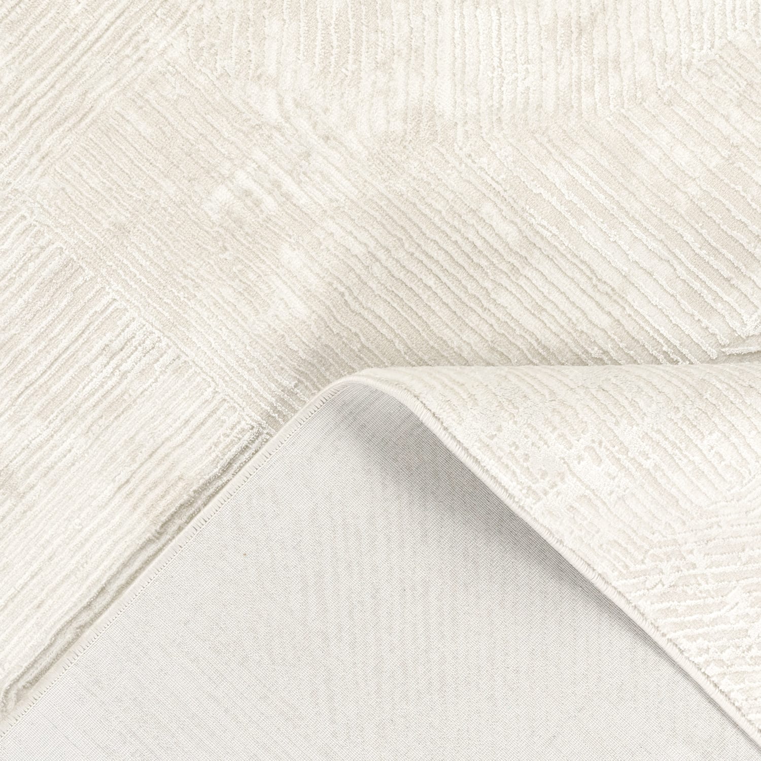 Moderner-Teppich Mykonos Creme