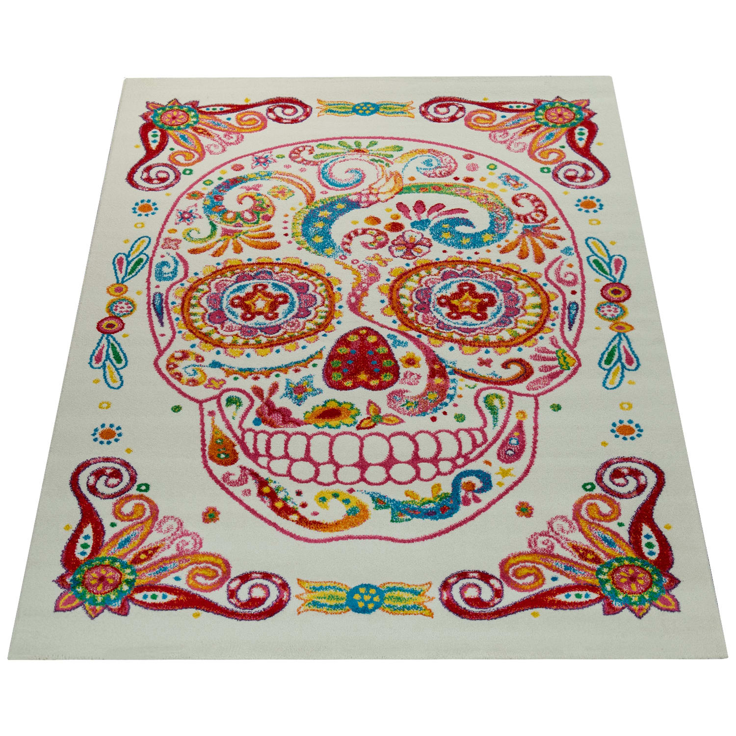 Teppich Canvas Creme