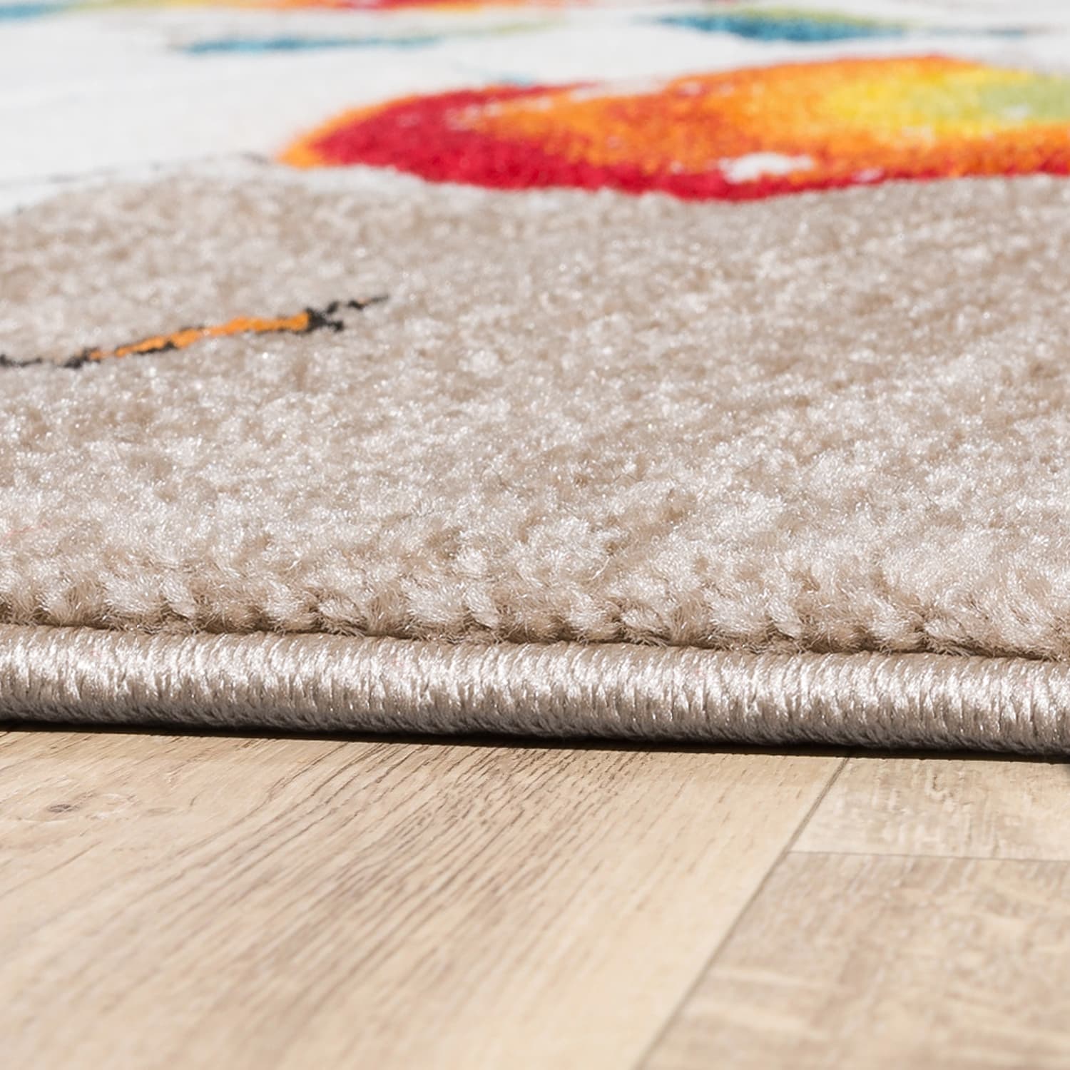 Moderner-Teppich Diamond Beige