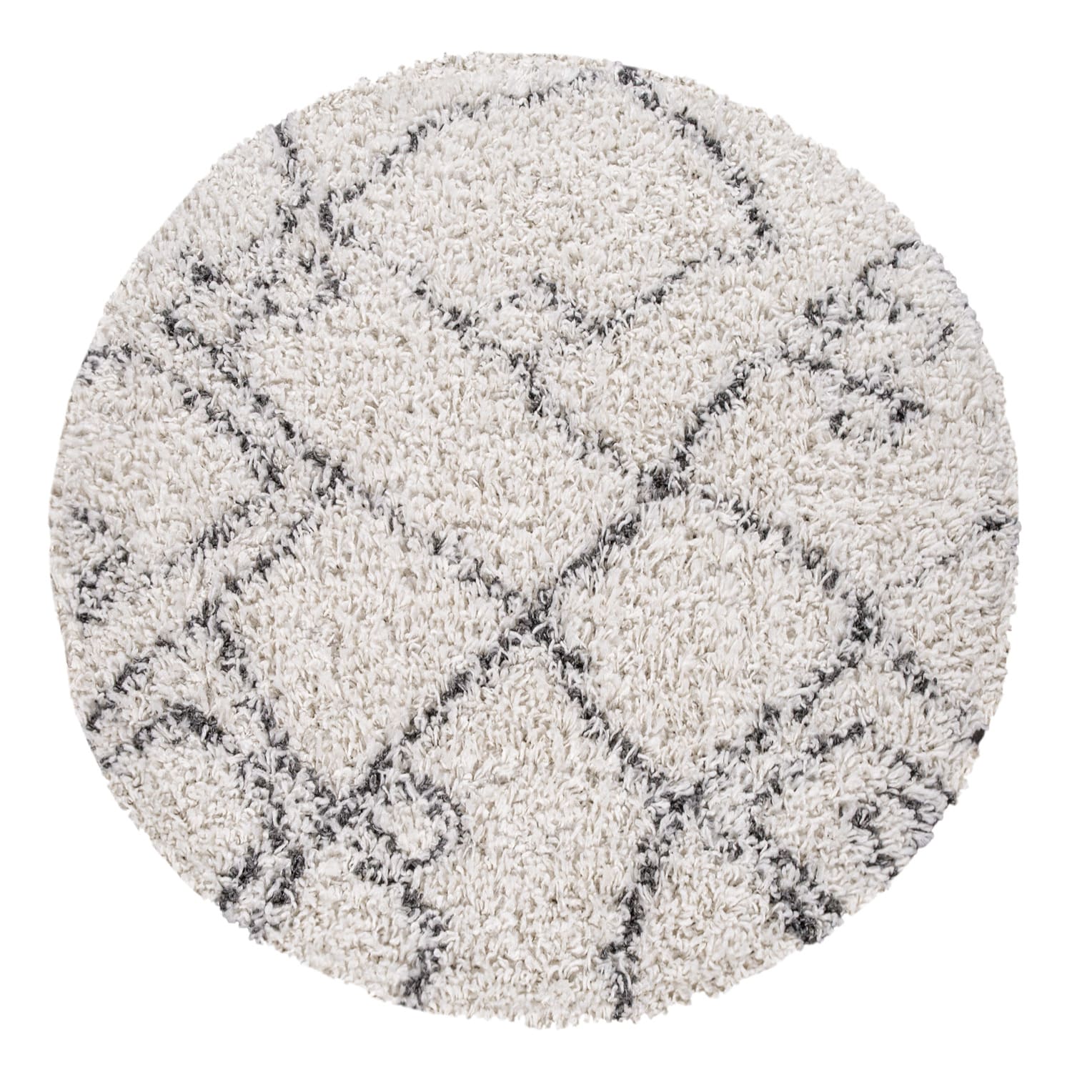 Shaggyteppich Kalmar Creme-Anthrazit