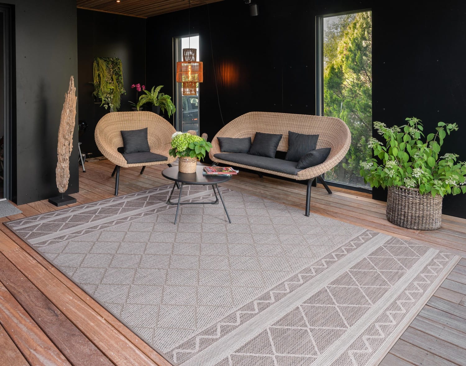 In- & Outdoor-Teppich Vermont Beige