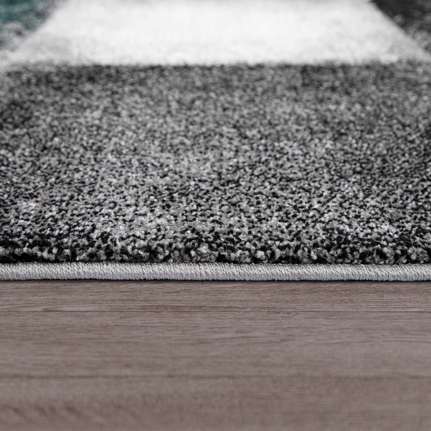 Moderner-Teppich Smaragd Mehrfarbig