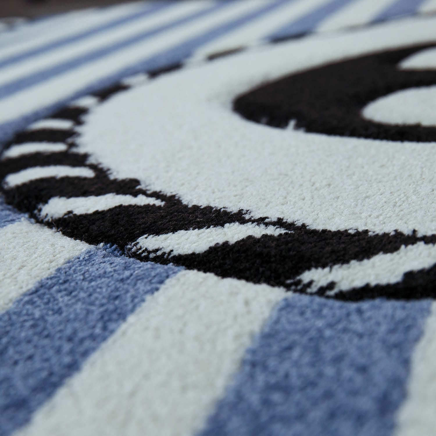 Moderner-Teppich Diamond Blau