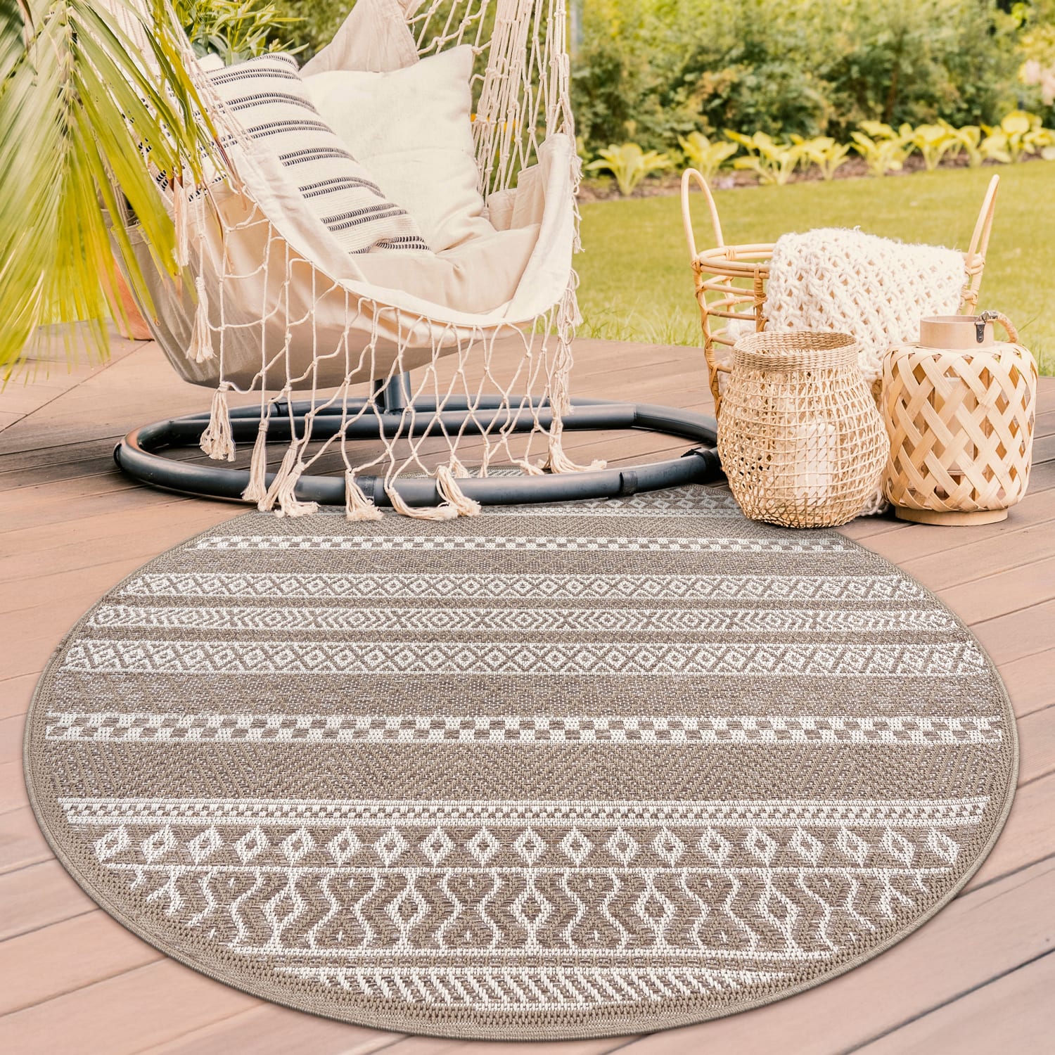 In- & Outdoor-Teppich Vermont Beige