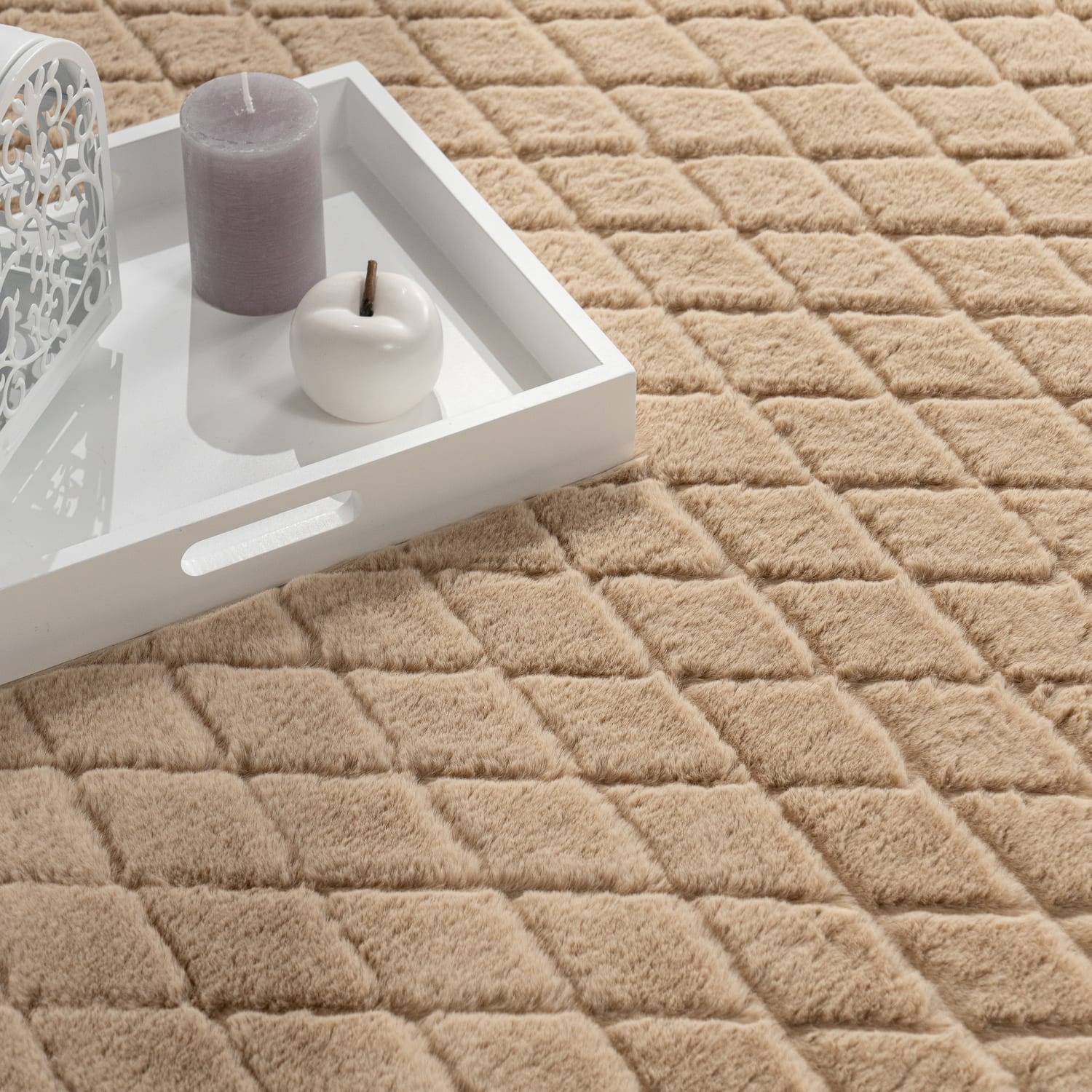Fell-Teppich Arnheim Beige