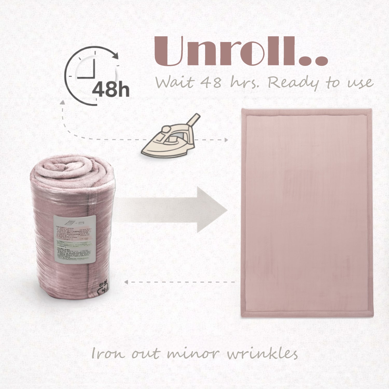 Kinderteppich waschbar Tatami Pink