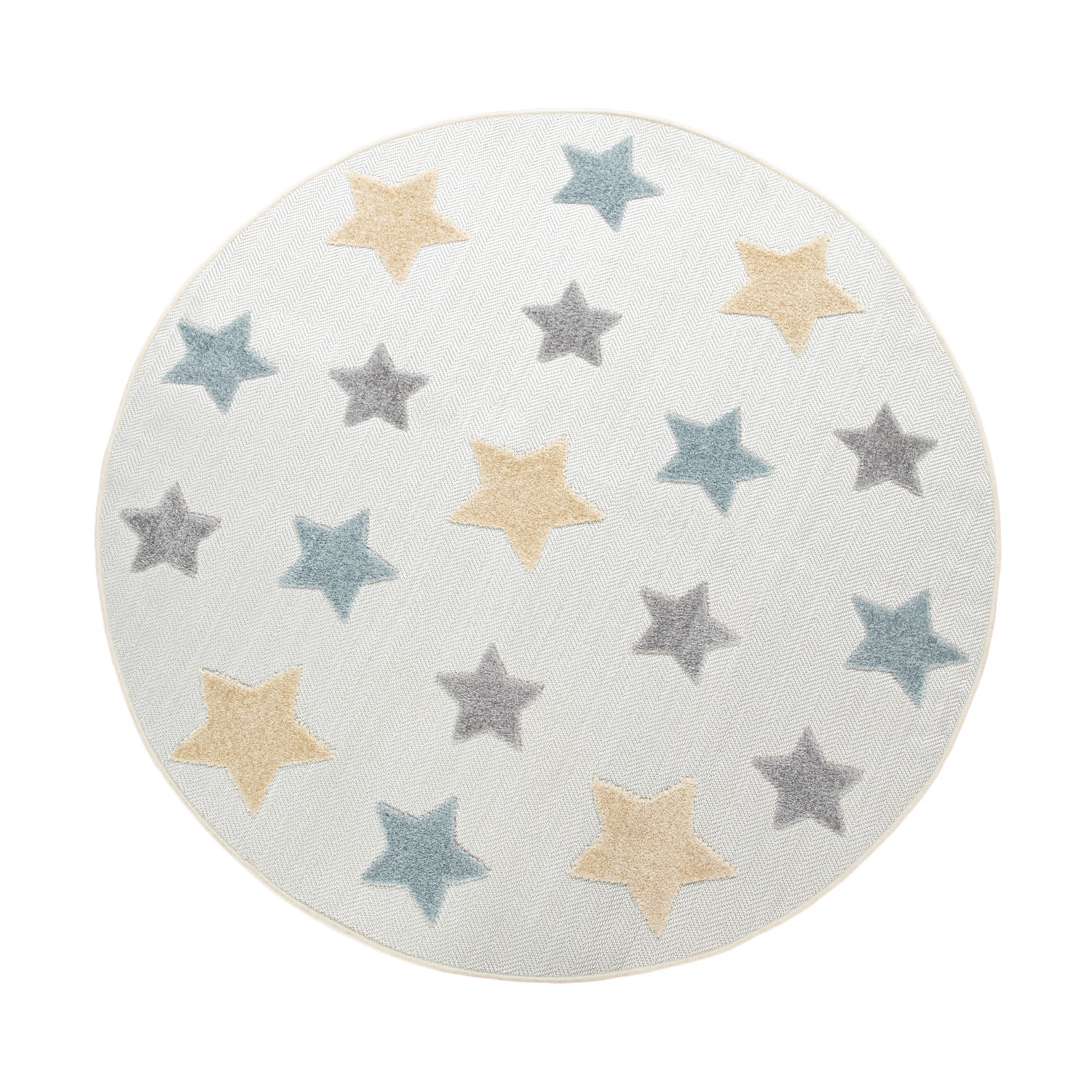 Kinderteppich In- & Outdoor Tweet Creme