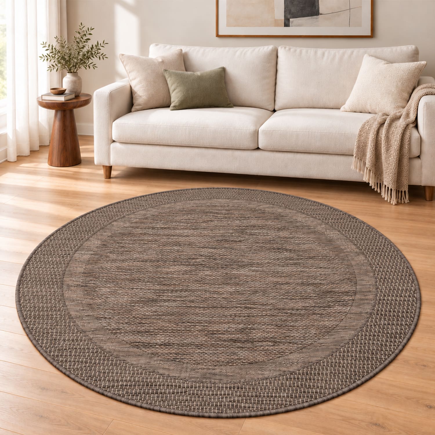 In- & Outdoor-Teppich Roma Braun