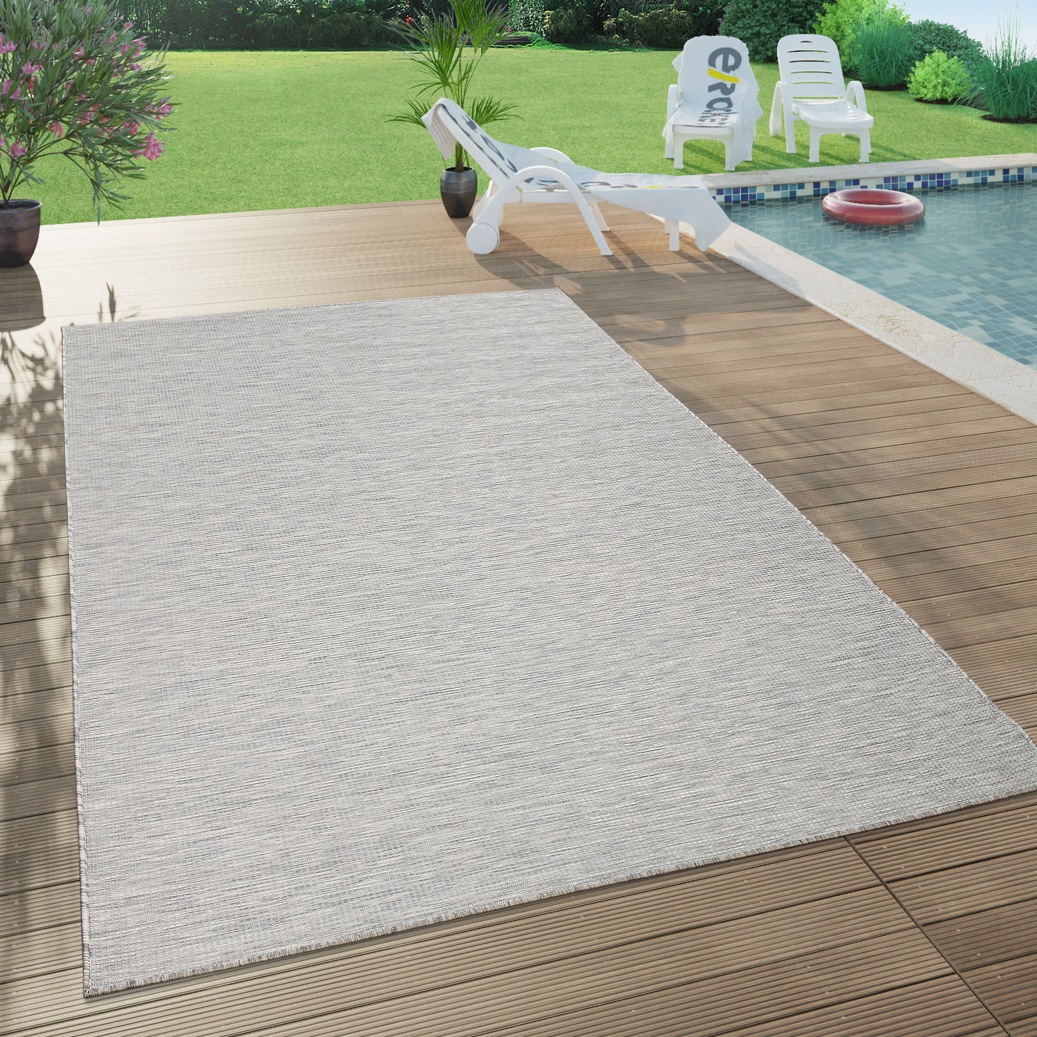 In- & Outdoor-Teppich Sonset Taupe