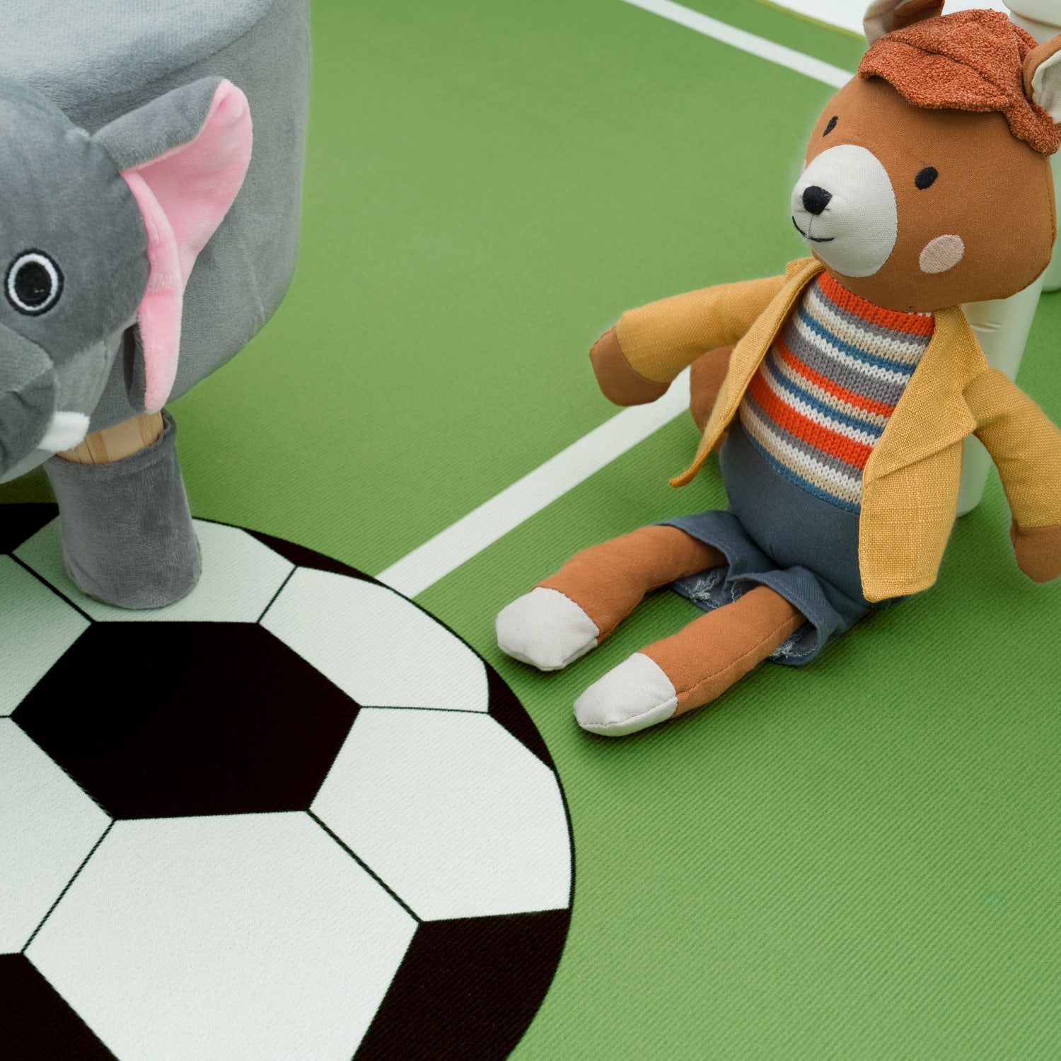 Kinder-Teppich Bino Grün