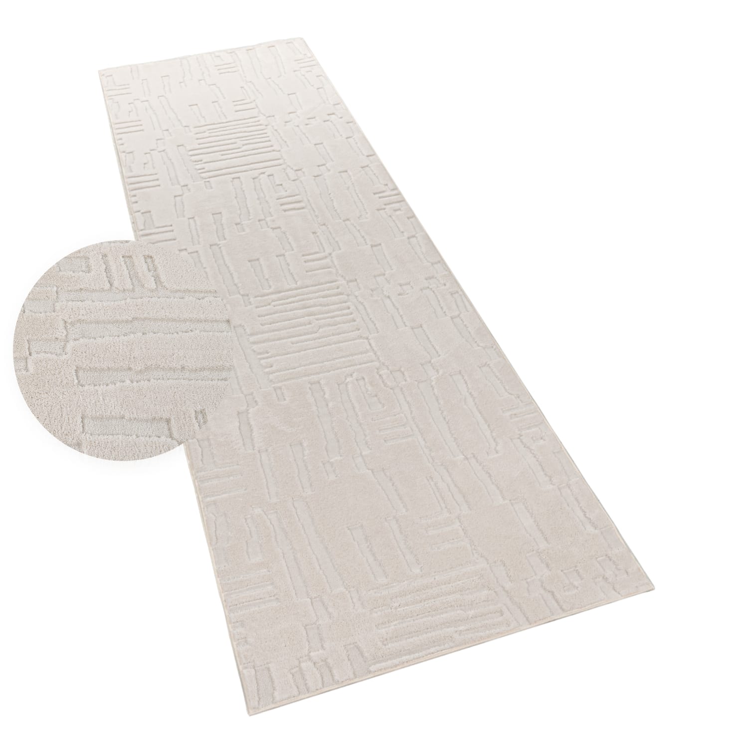 Moderner-Teppich Tokio Creme