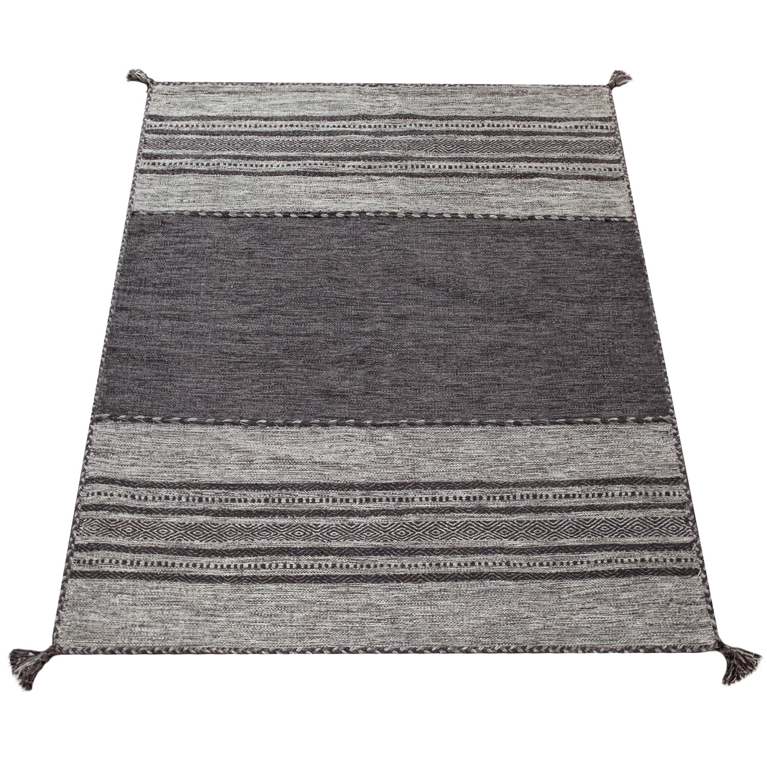 Teppich Kilim Grau