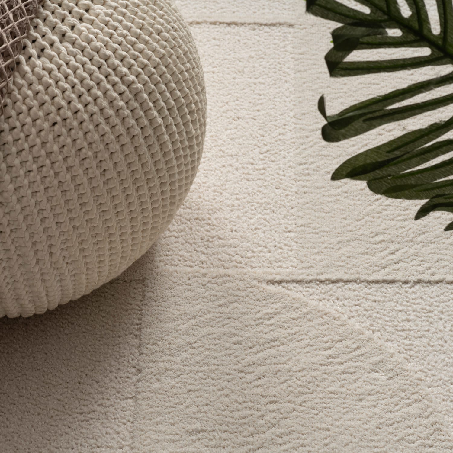 Moderner-Teppich Samos Creme