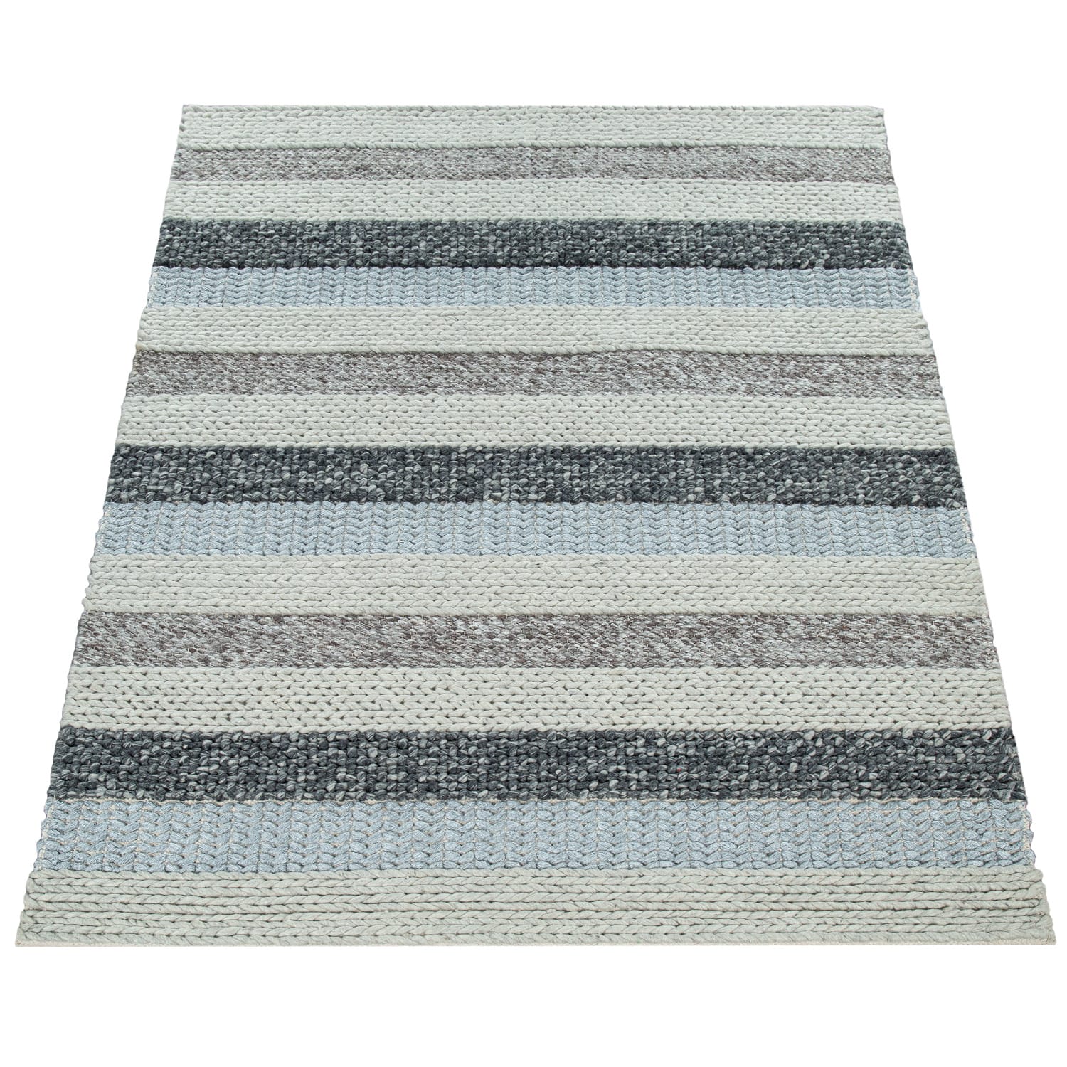 Wollteppich Culture Grau