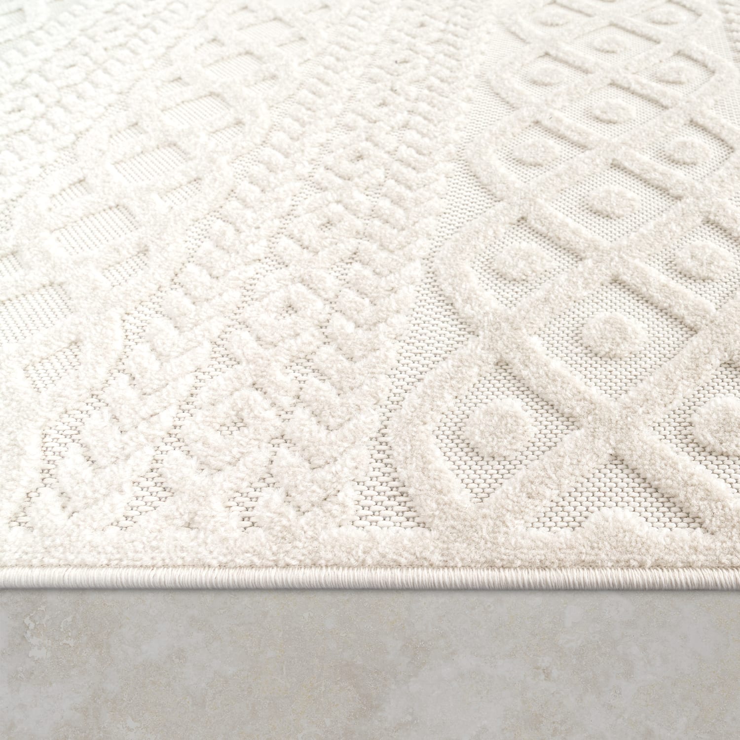 In- & Outdoor-Teppich Cotton Creme