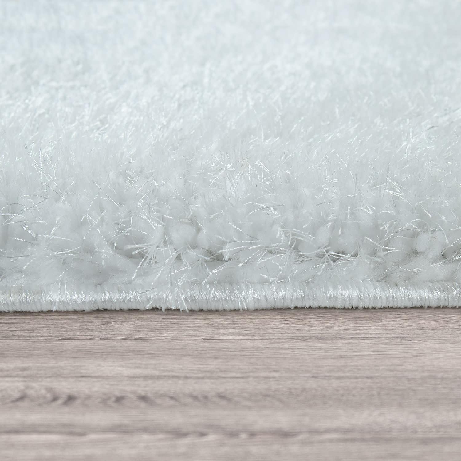 Hochflorteppich Palma Weiß