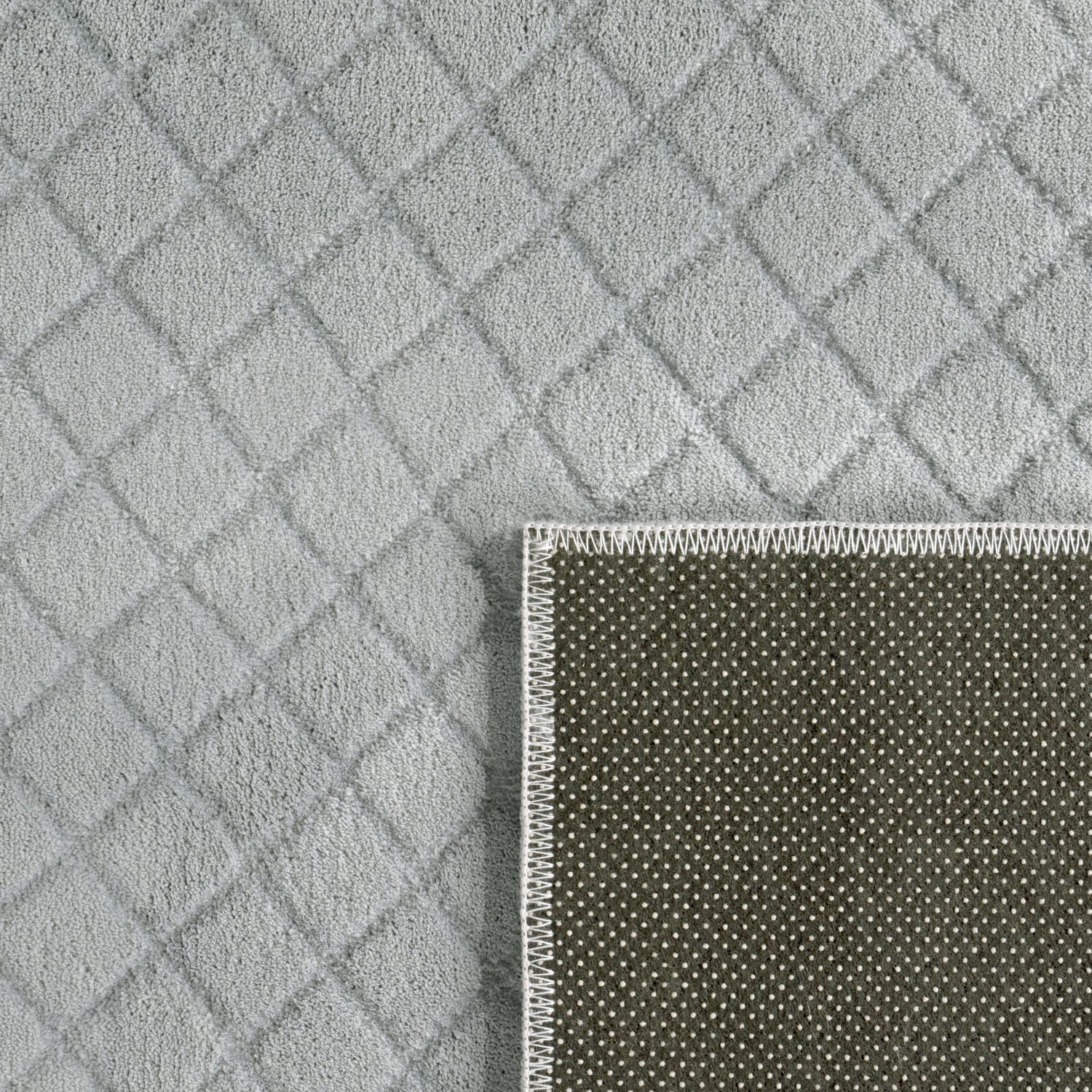 Teppich waschbar Rotterdam Grau