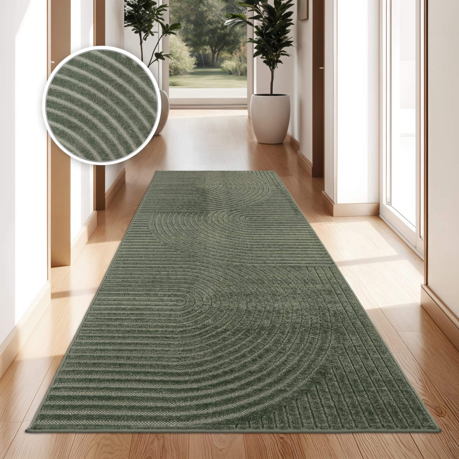 In- & Outdoor-Teppich Cotton Grün
