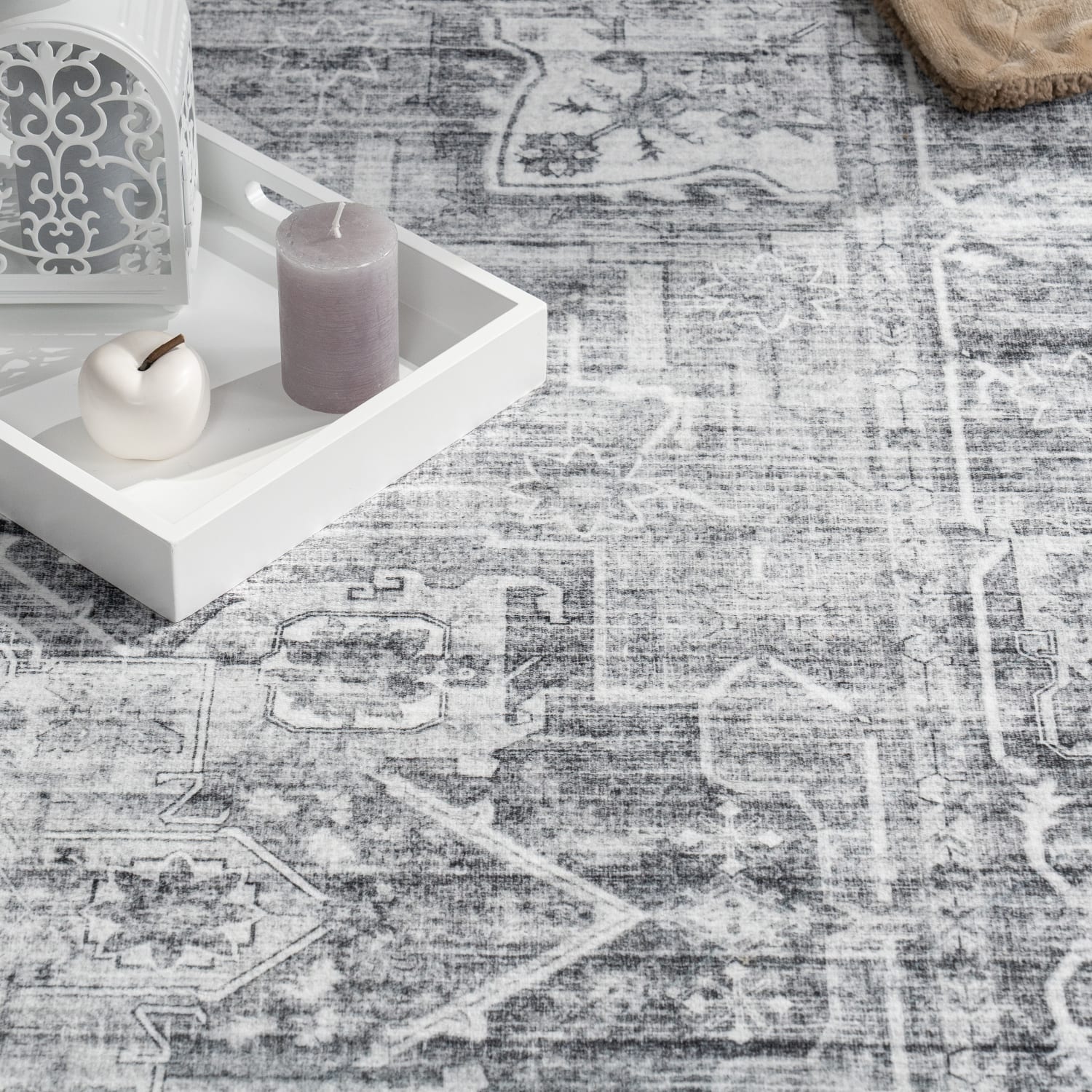 Teppich waschbar Cambridge Grau