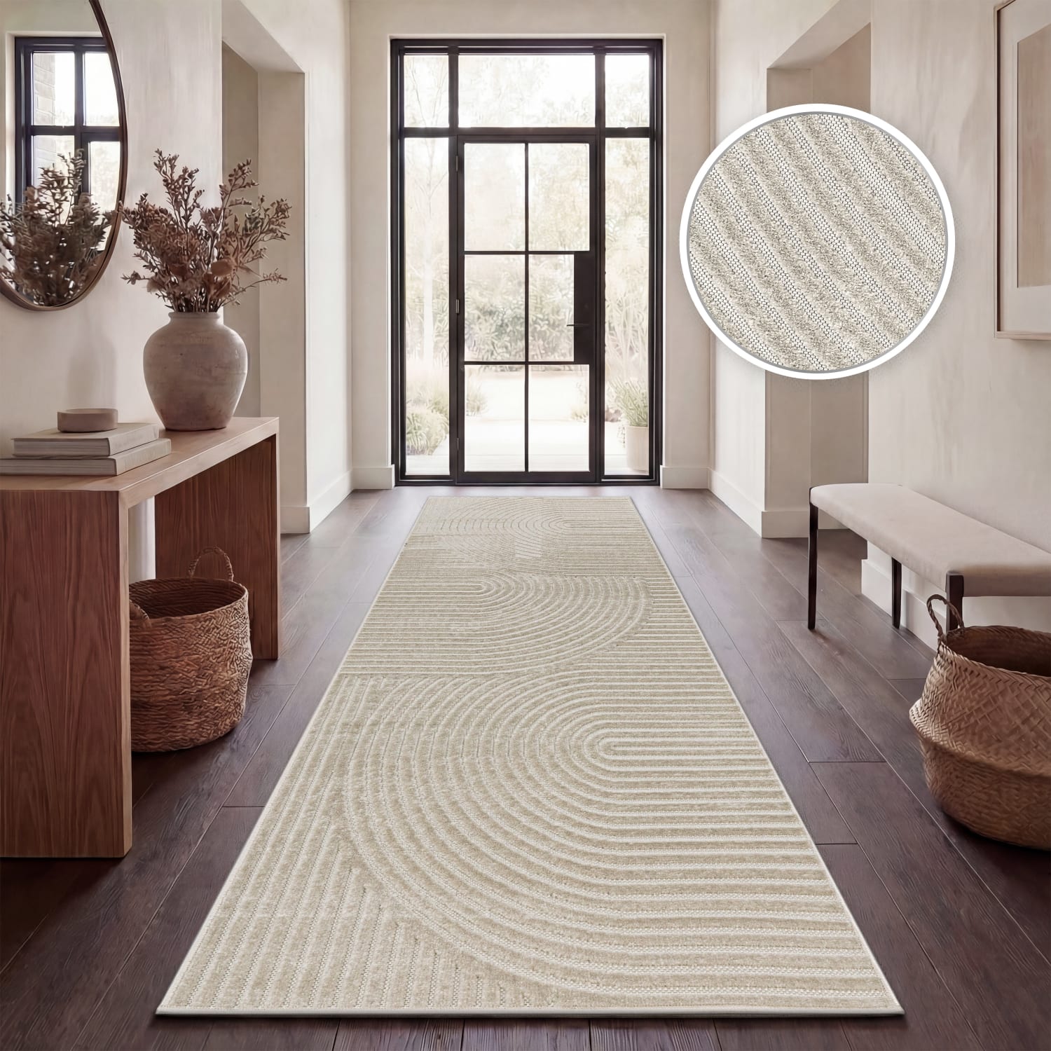 In- & Outdoor-Teppich Cotton Creme