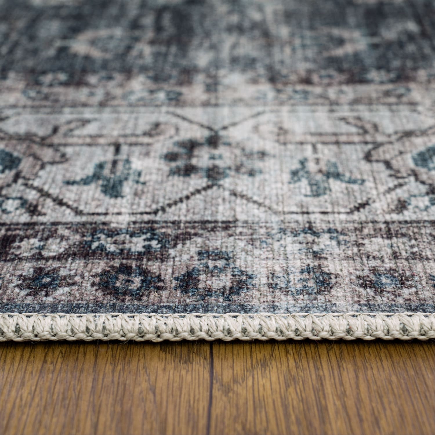 Teppich waschbar Lyon Grau