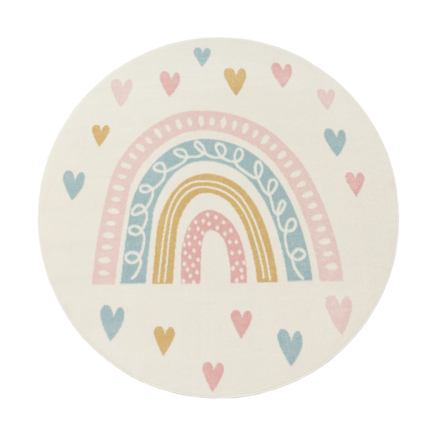 Kinder-Teppich Nino Creme