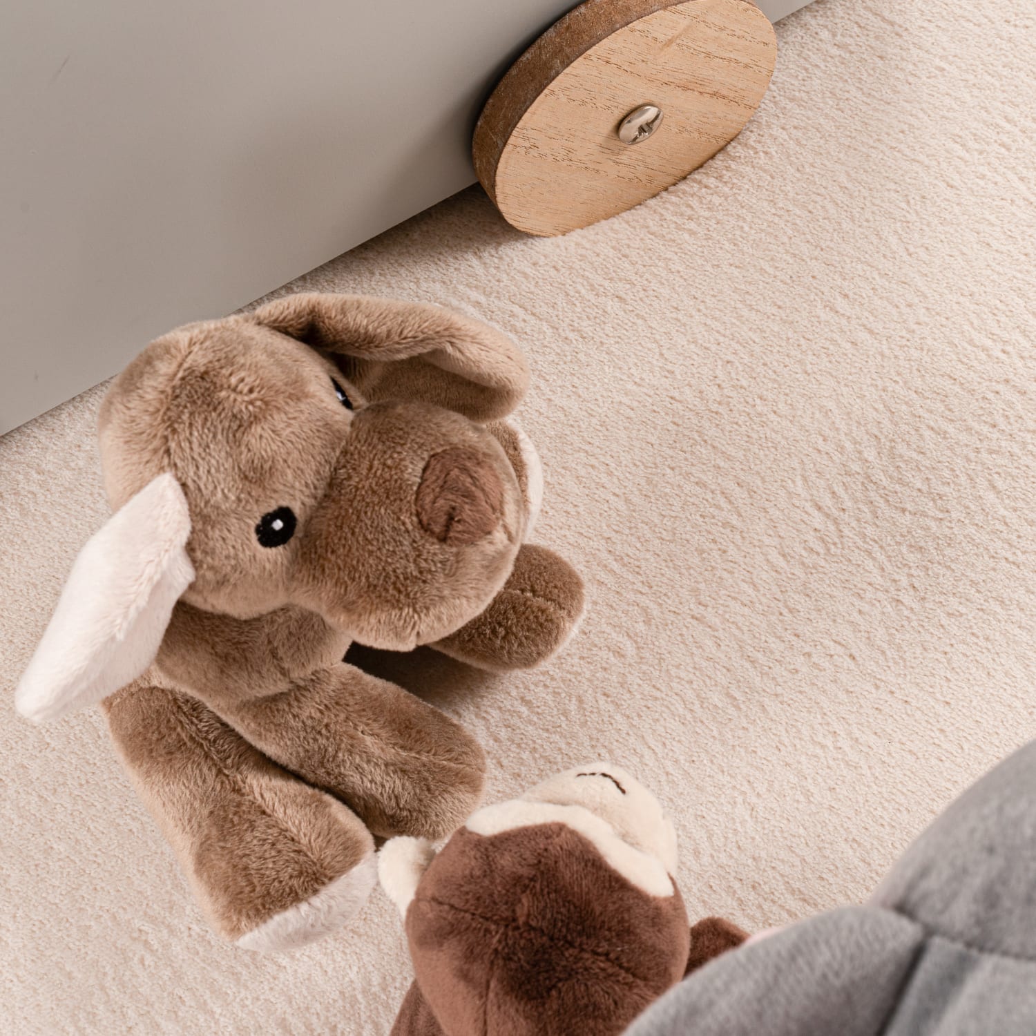 Kinderteppich waschbar Tatami Creme