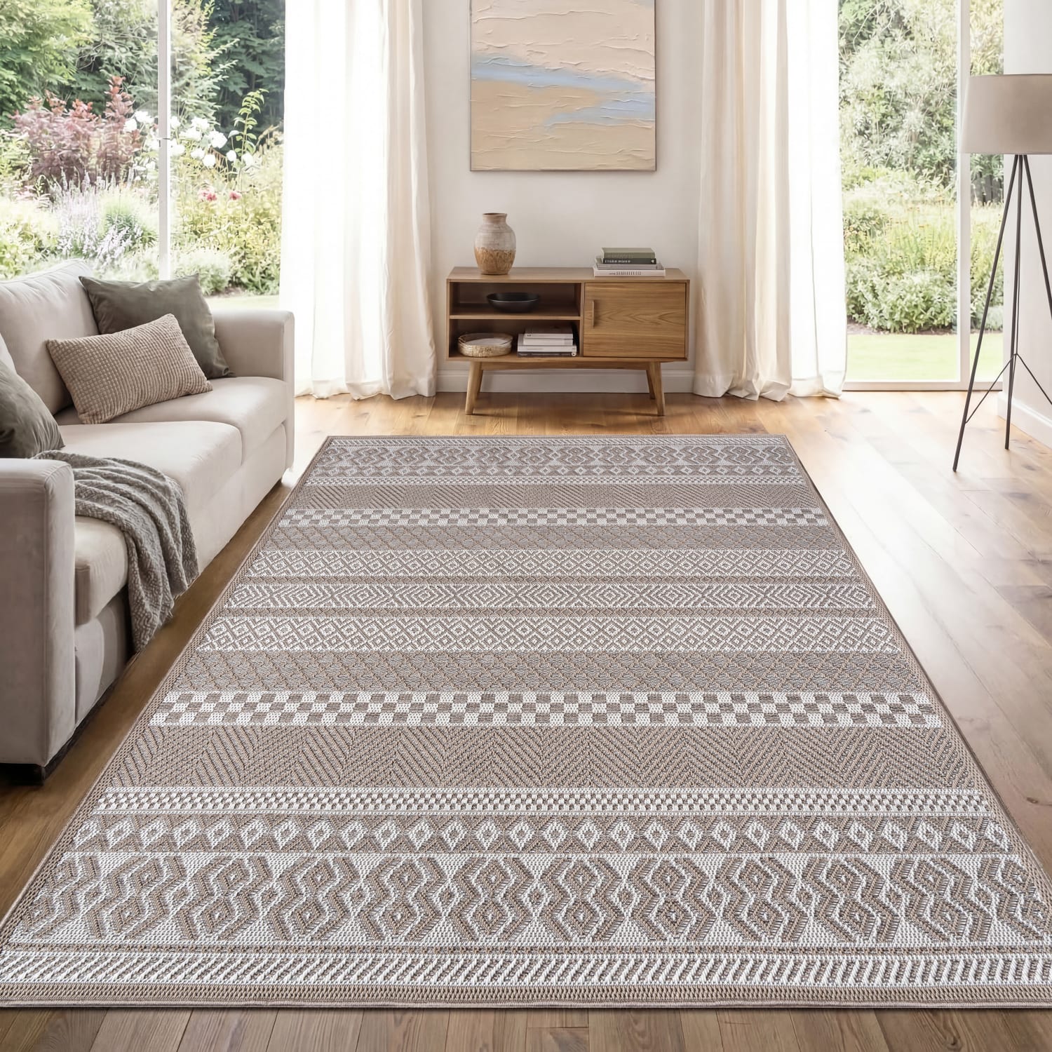 In- & Outdoor-Teppich Vermont Beige