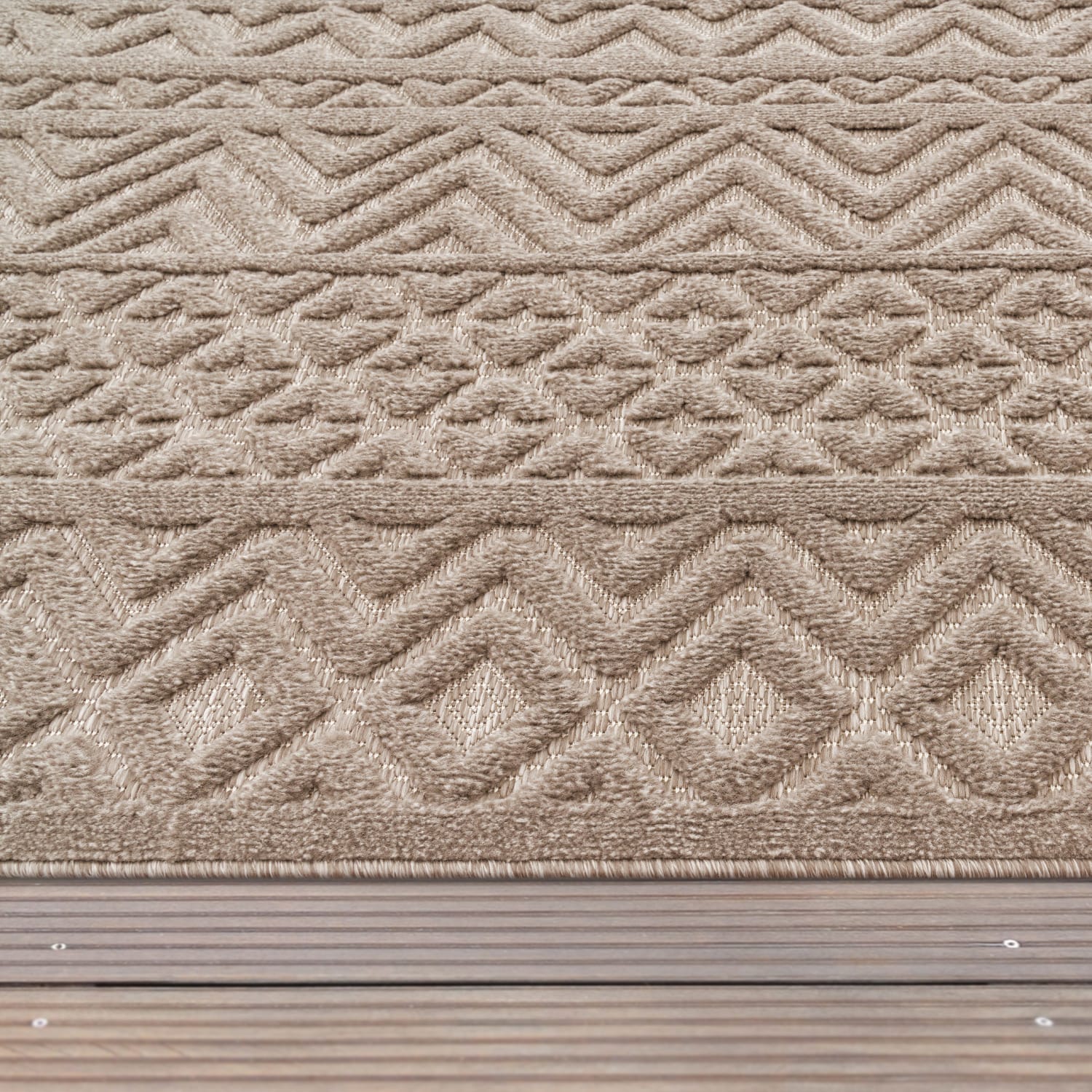 In- & Outdoor-Teppich Livorno Beige