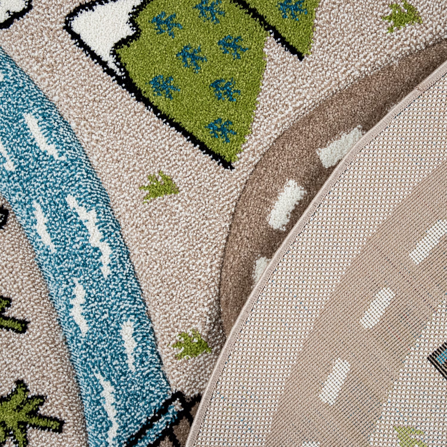 Kinder-Teppich Volta Beige