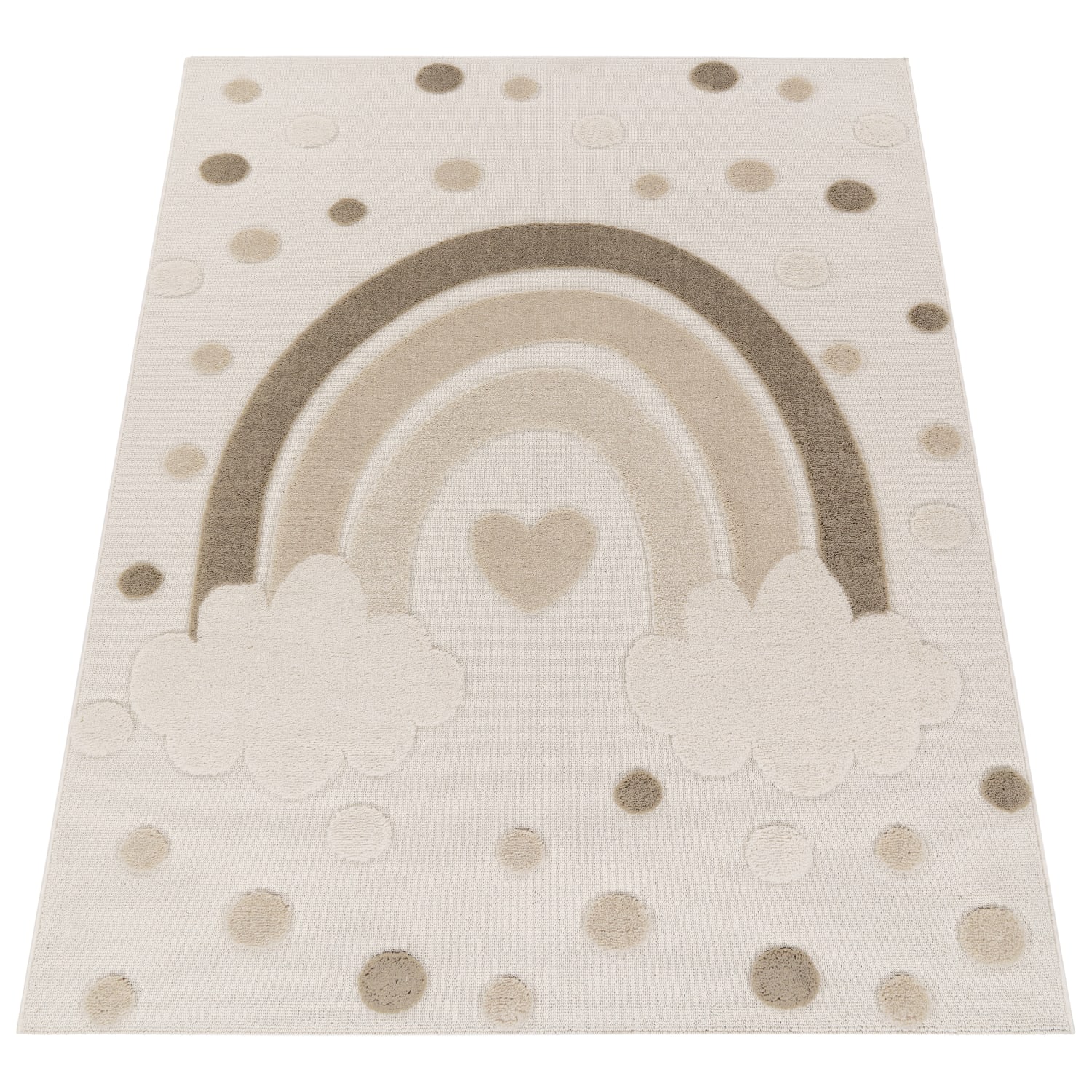 Kinder-Teppich Kika Sand