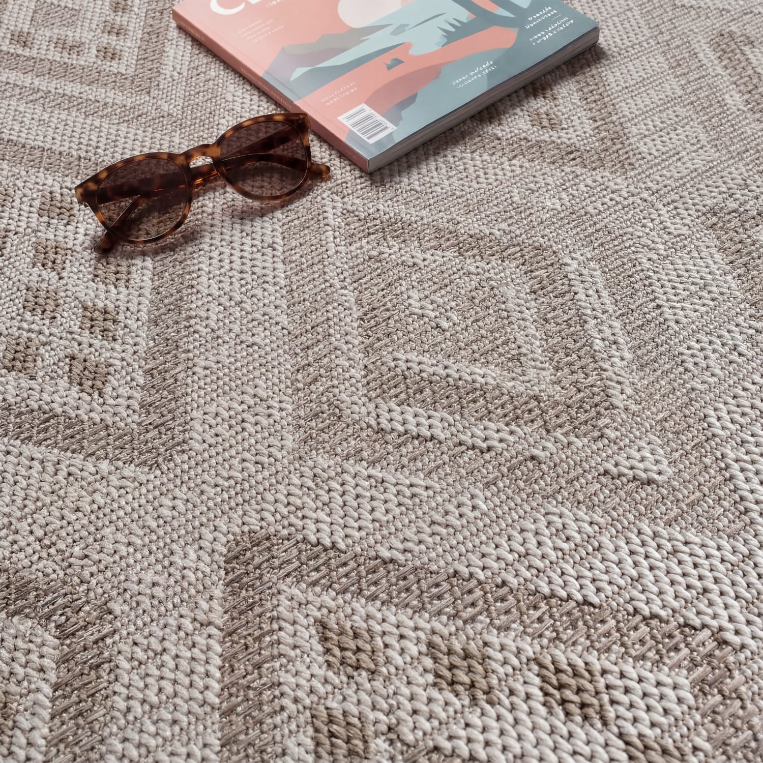 In- & Outdoor-Teppich Vermont Beige