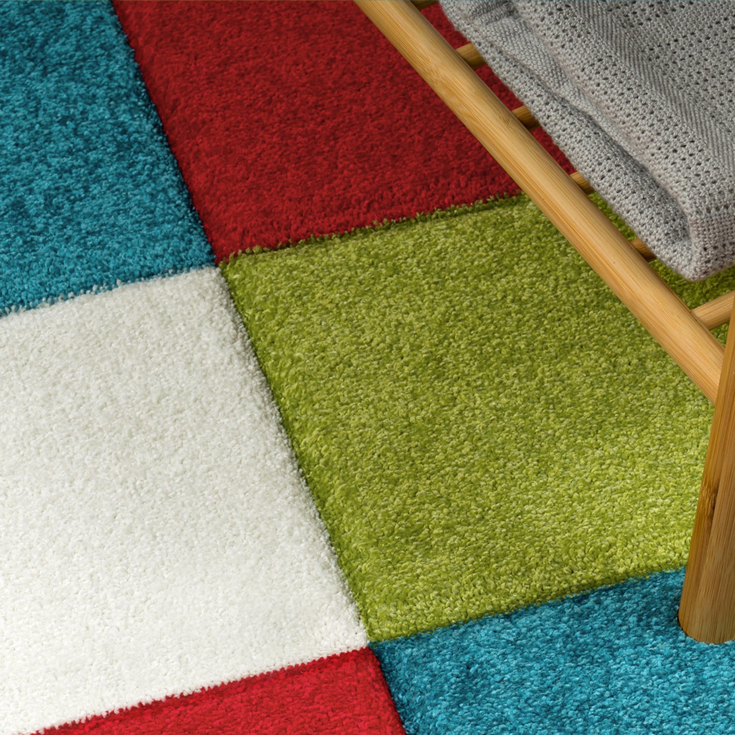 Moderner-Teppich Diamond Mehrfarbig